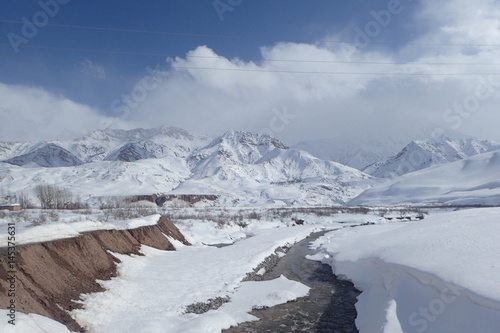 Remote mountains of Kyrgystan