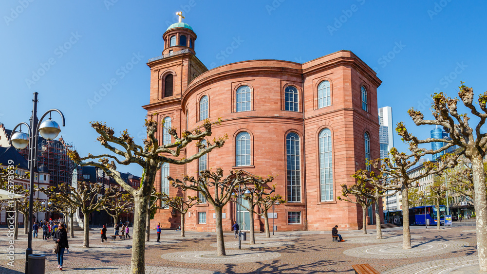 Frankfurt am Main, die Paulskirche. April 2017.