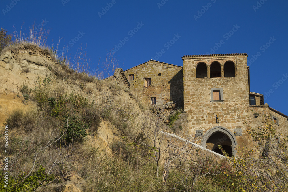 Civita di Bagnoregio in Italy Civita di Bagnoregio in Italy