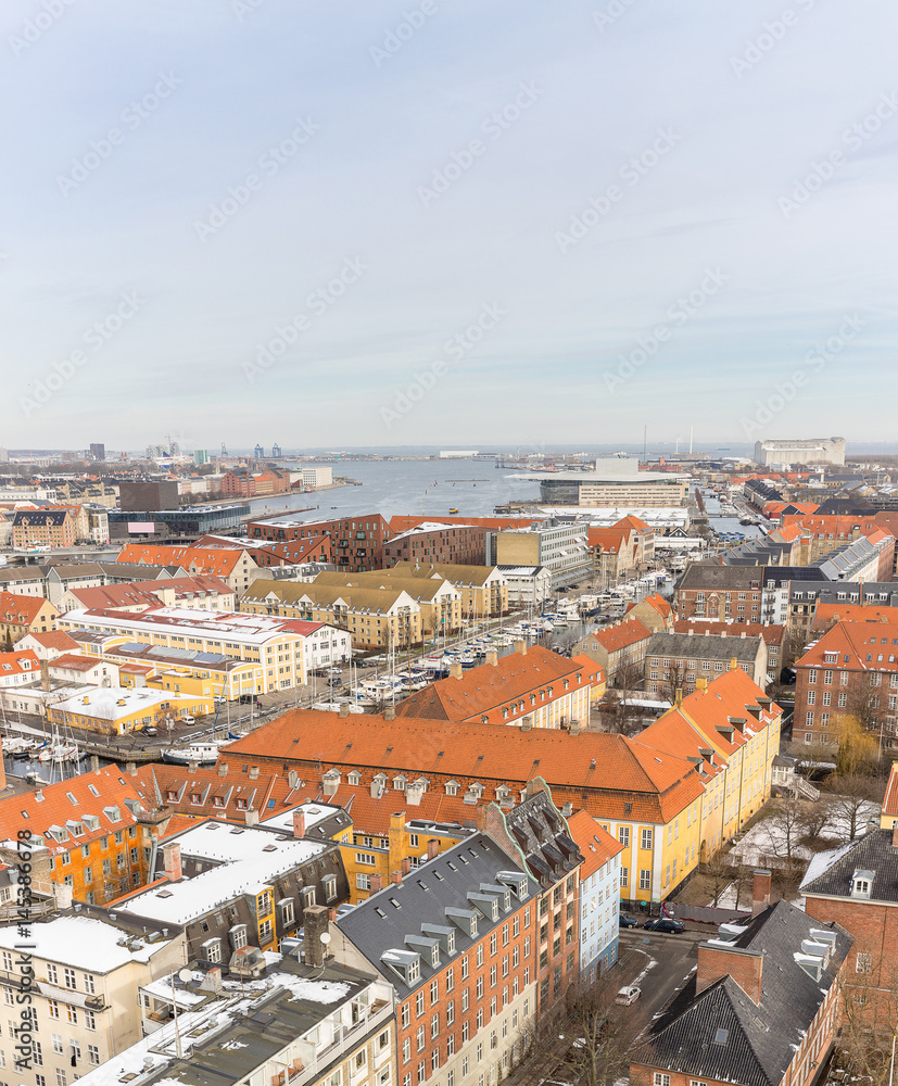 Copenhagen Aerial view