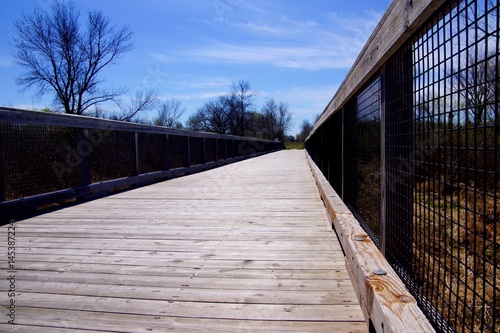 Long deck overpass 