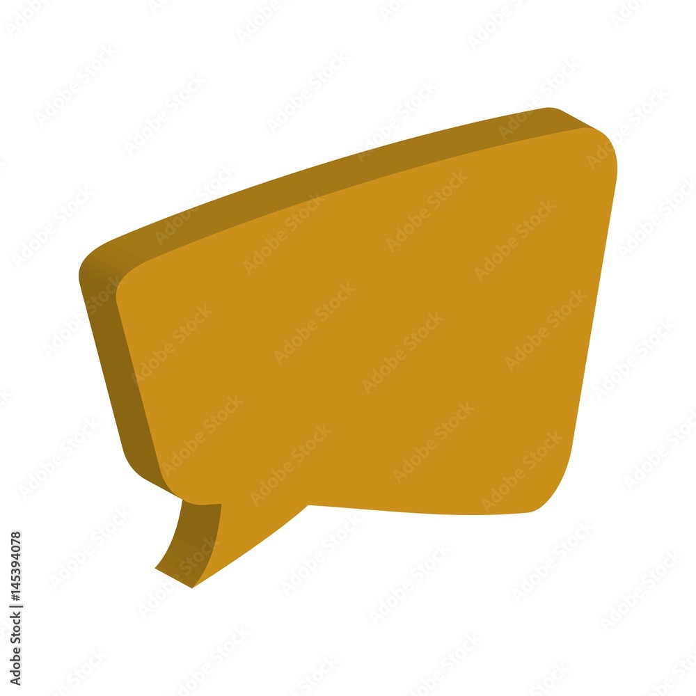 speech bubble icon over white background. vector illustration speech bubble icon over white background. vector illustration