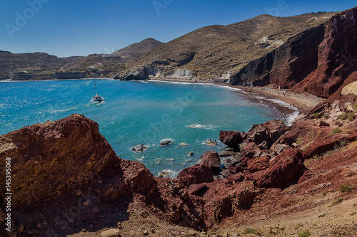 Red Beach Santorini