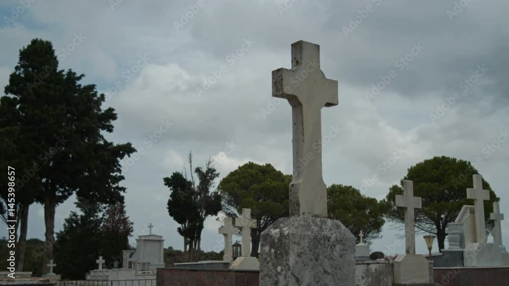 Time Lapse Of A Greek Orthodox Cemetery Time Lapse Of A Greek Orthodox Cemetery