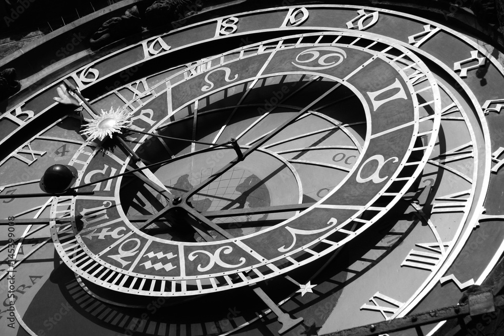 Naklejka premium Prague Astronomical Clock