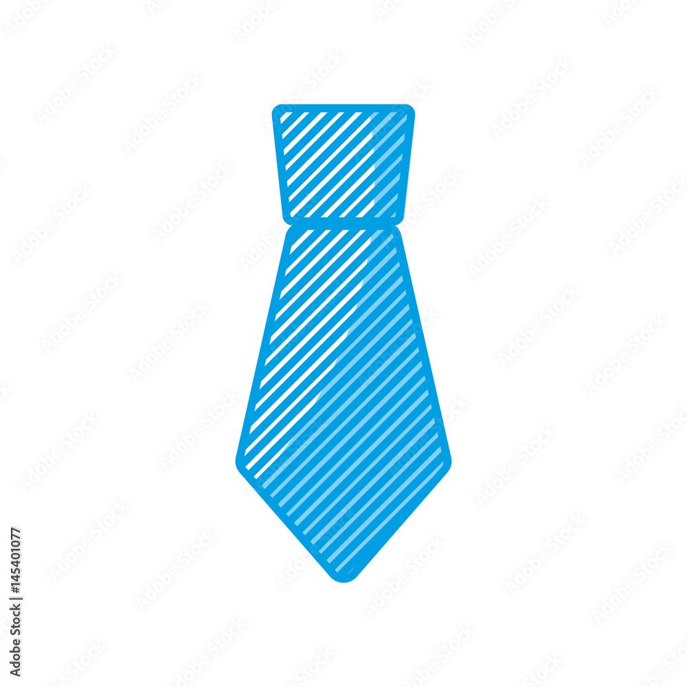 elegant tie icon over white background. vector illustration elegant tie icon over white background. vector illustration