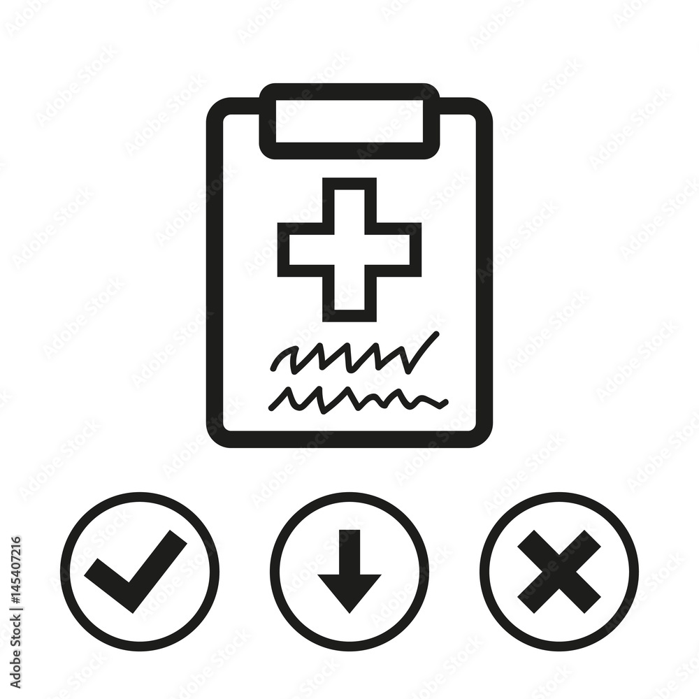 Doctor with clipboard. clipboard with checklist. Medical report icon stock vector illustration flat design Doctor with clipboard. clipboard with checklist. Medical report icon stock vector illustration flat design