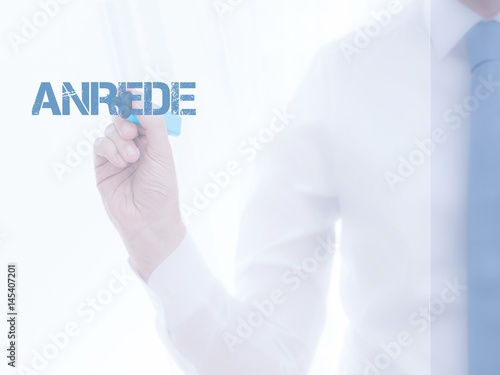 Tableau sur toile Anrede