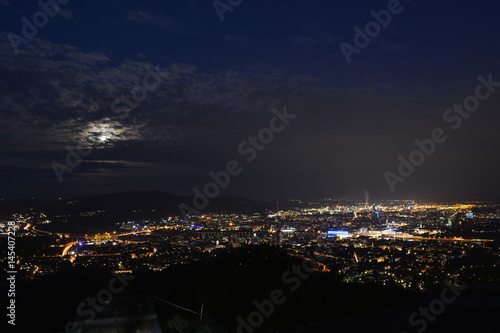 Linz at night