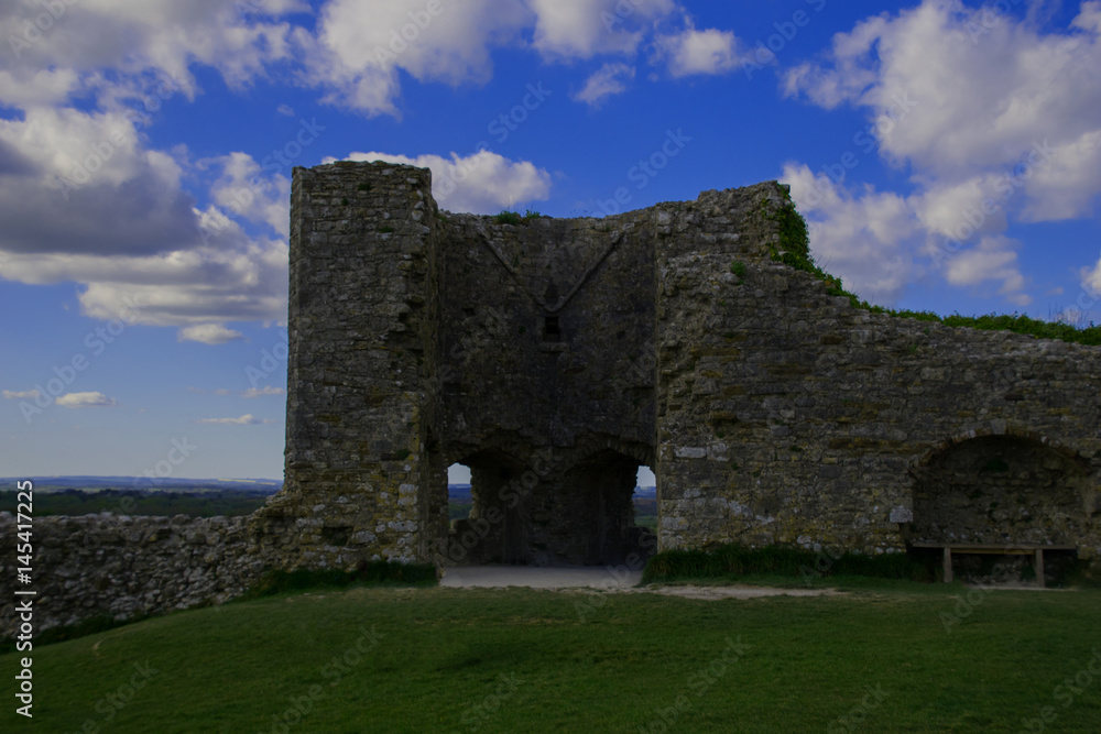 Ruin of Corfe Caste Dorset England UK