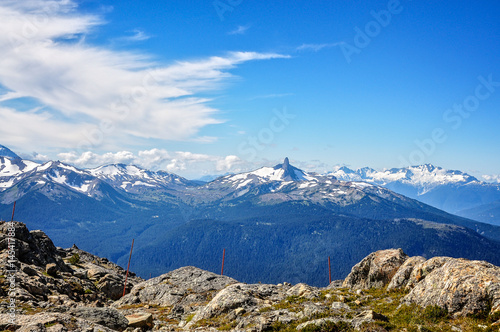 Whistler and Blackcomb mountains in Canada provide one of the best in the world all year around holiday mountain experience, and also spectacular landscapes.