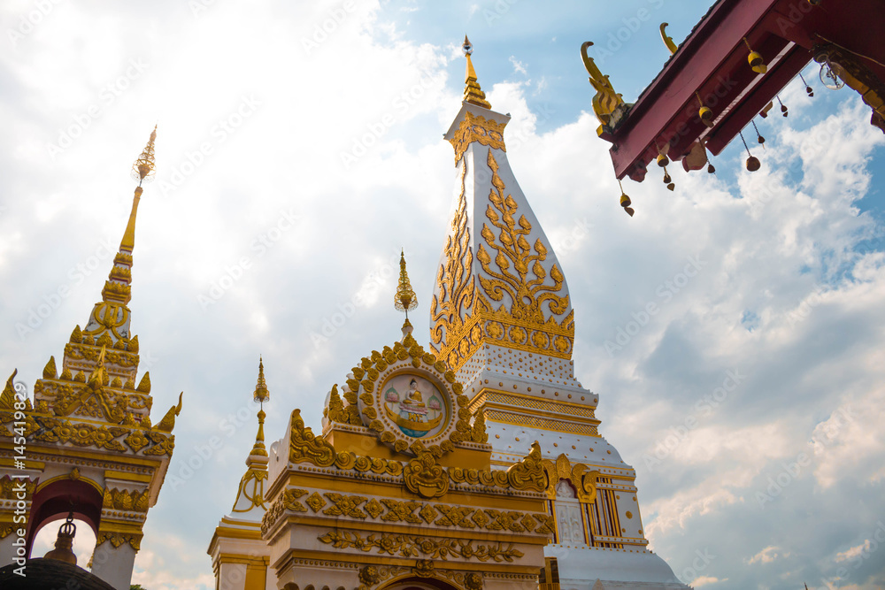 Naklejka premium Wat Phra That Phanom Thailand.