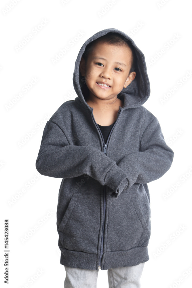Portrait of happy little boy , isolated on white Portrait of happy little boy , isolated on white