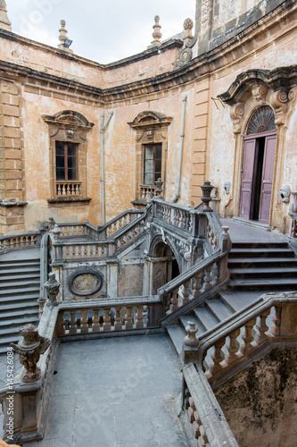 фотографія The Villa Palagonia in Bagheria, Palermo, Sicily, Italy.