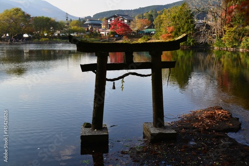 由布院の紅葉