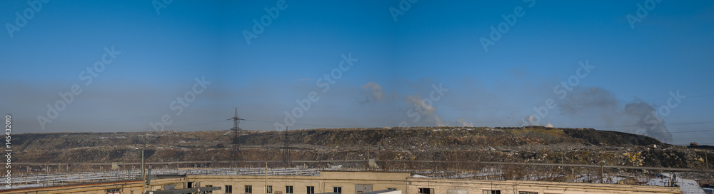 Fototapeta premium City dump