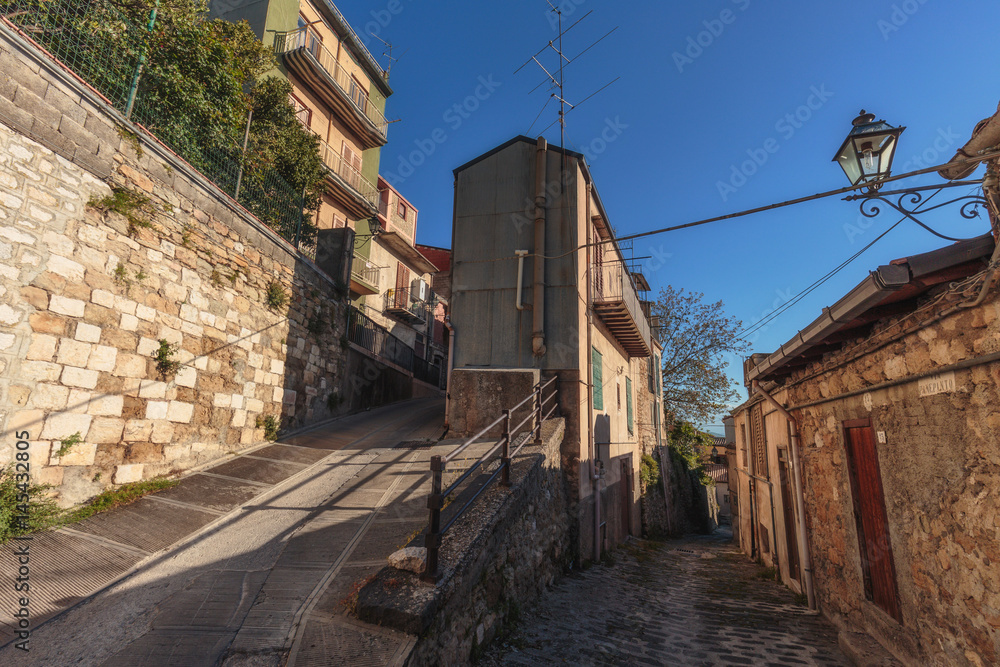 Town of Cammarata in Central Sicily in Spring 2017 Town of Cammarata in Central Sicily in Spring 2017