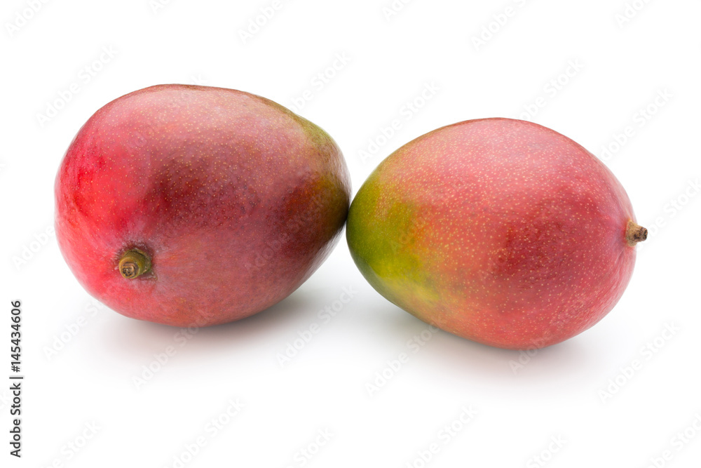Mango fruit isolated on white background . Mango fruit isolated on white background .