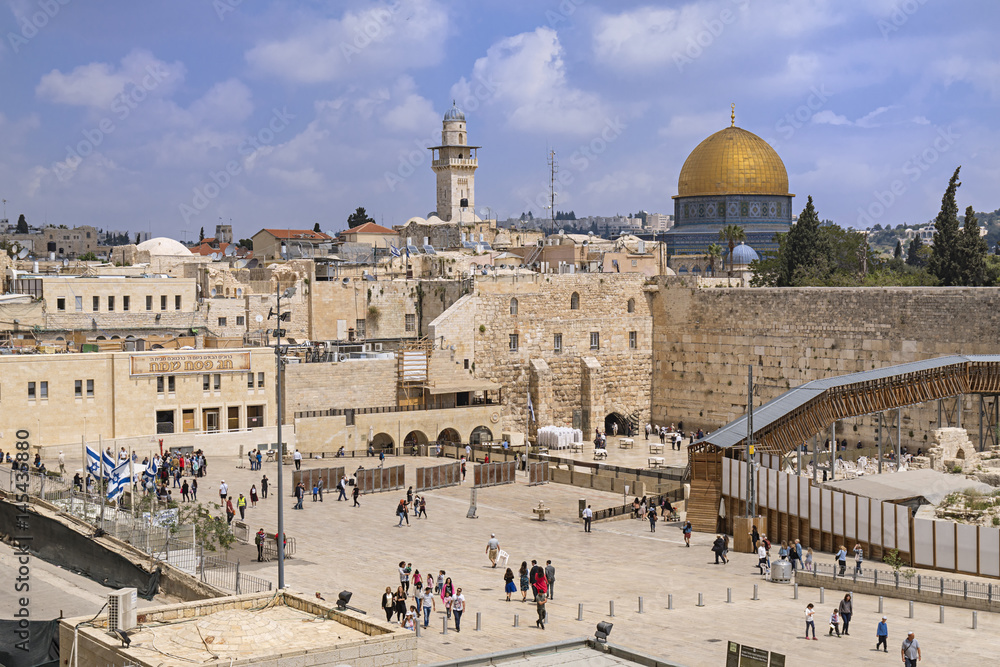 The Western Wall,Temple Mount, Israel