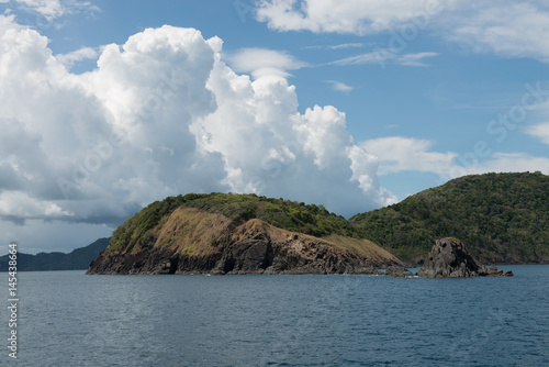 Racha Yai island off the southern coast of Phuket Thailand.