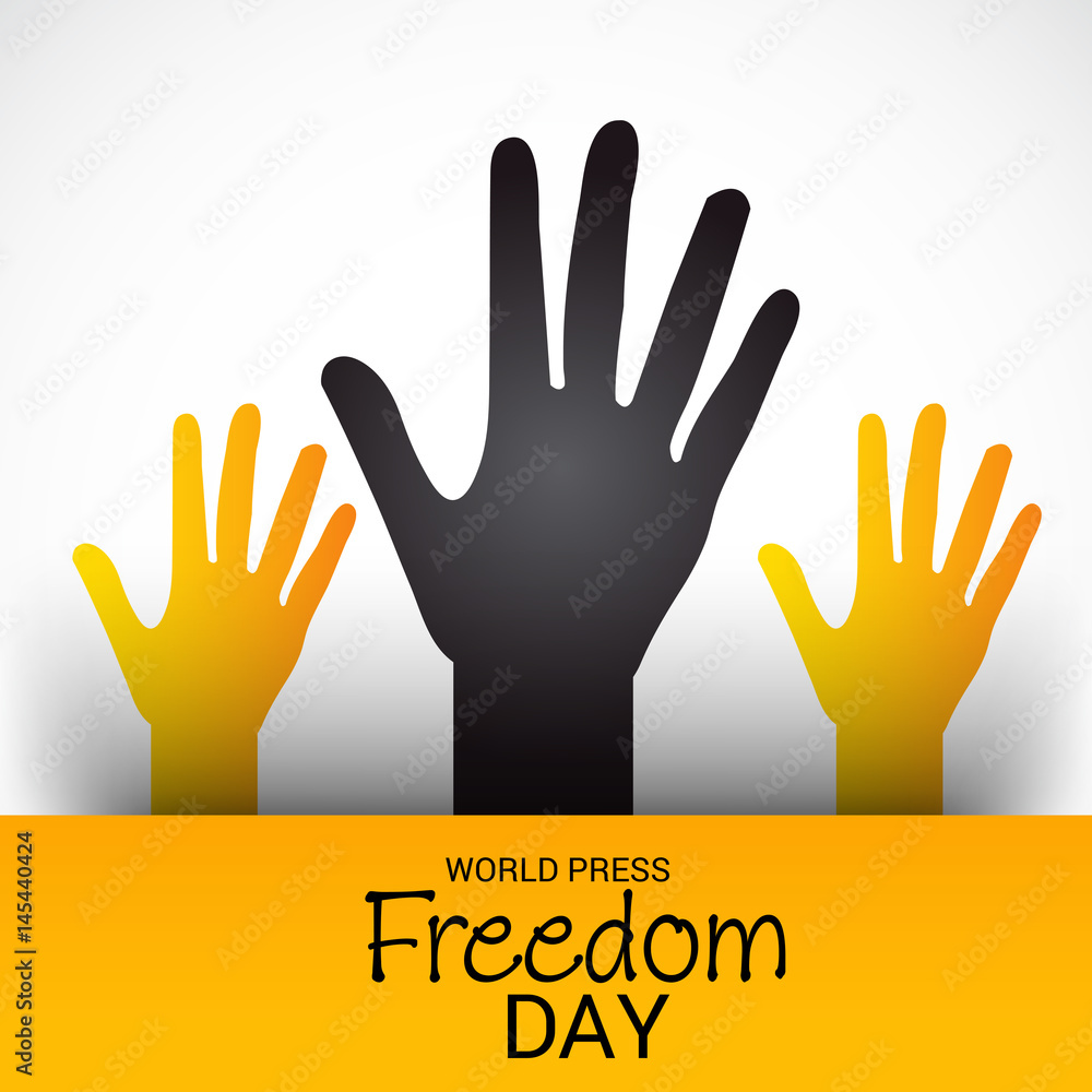 Fototapeta premium World Press Freedom Day.