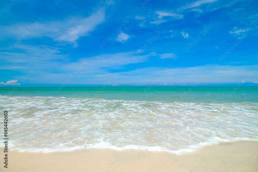  beach and tropical sea