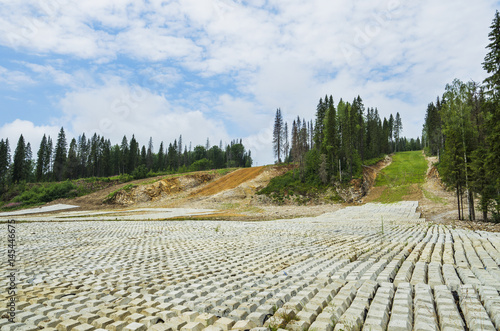 construction of the pipeline