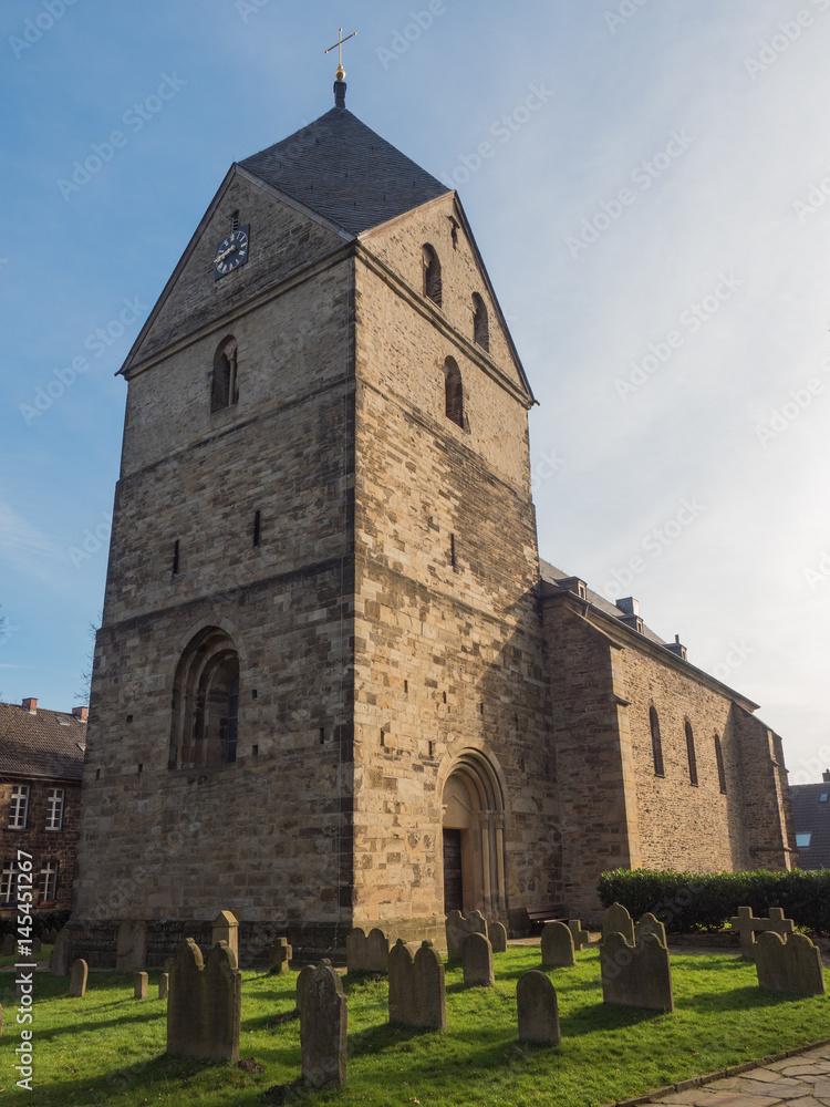 evangelical church St. Peter, Hohensyburg, Dortmund, Germany