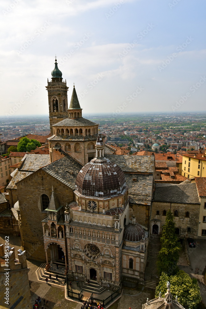 Obraz premium Bergame, ville haute, Italie