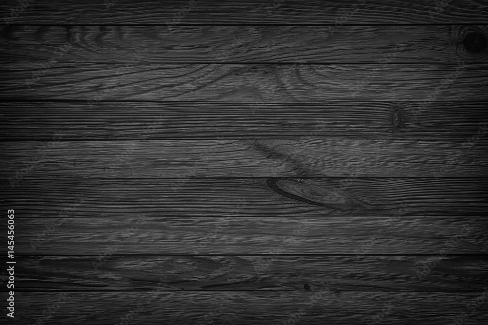 black background aged wood texture seamless background, dark wooden table  Stock Photo | Adobe Stock