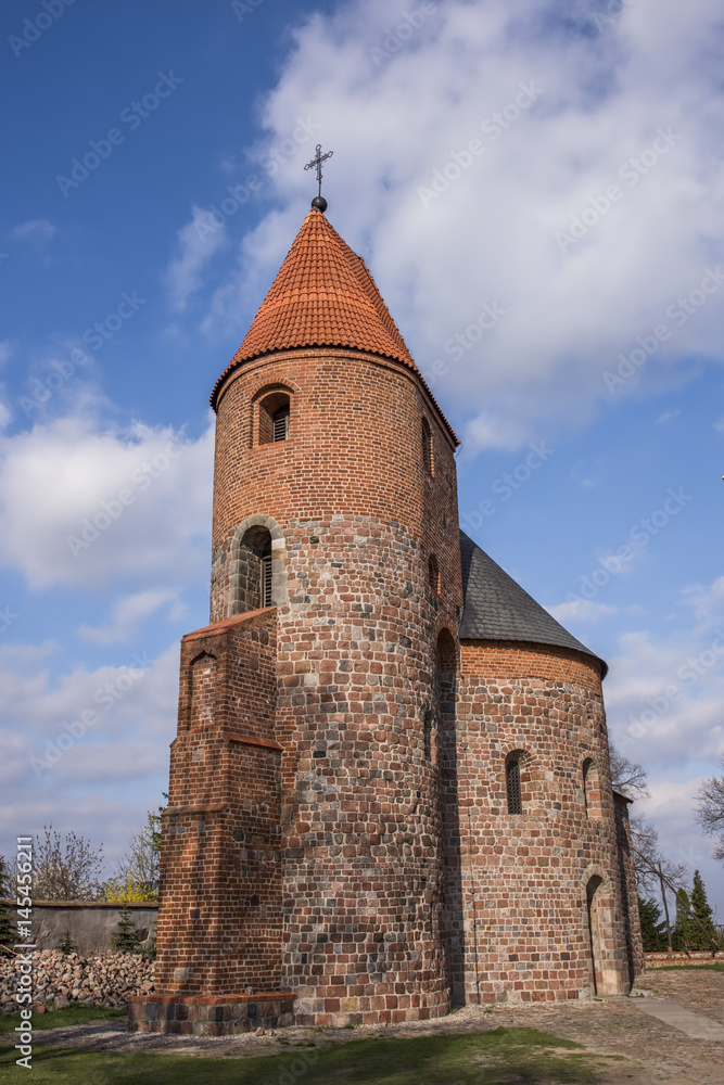 Church of Saint Procopius in Strzelno in Poland