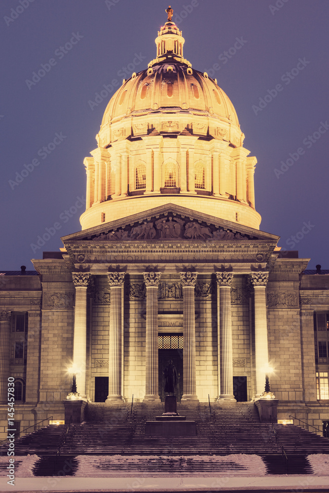 Jefferson City, Missouri - State Capitol Building