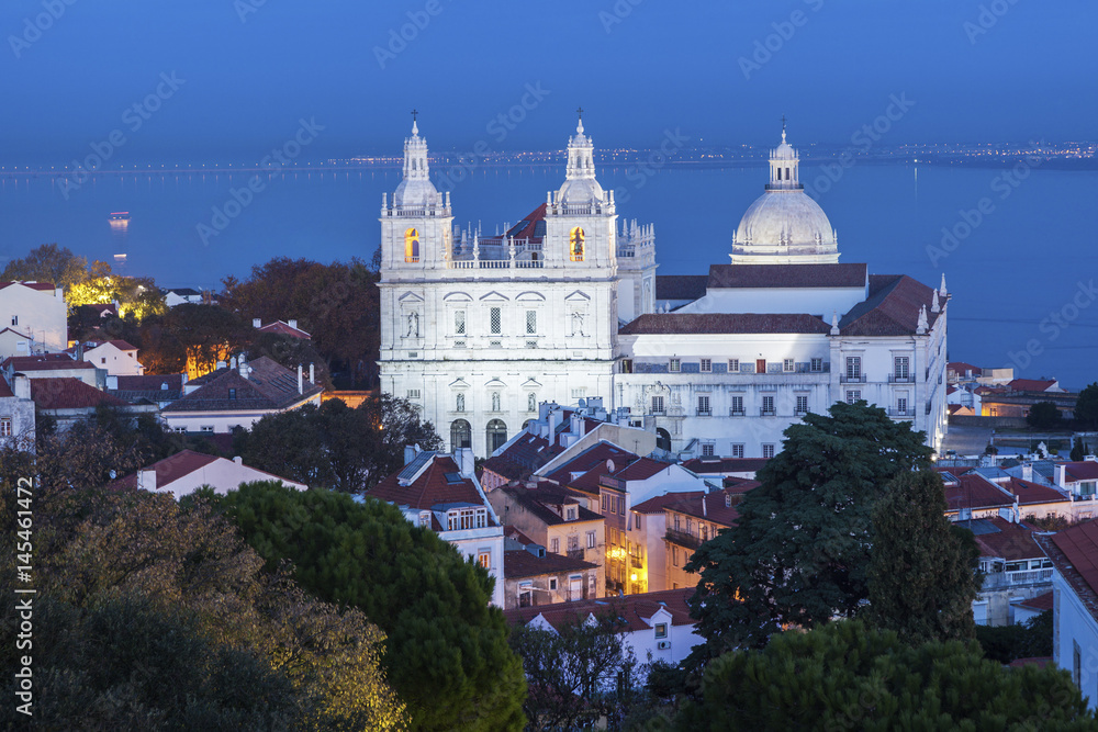 Sao Vicente de Fora Monastery in Lisbon