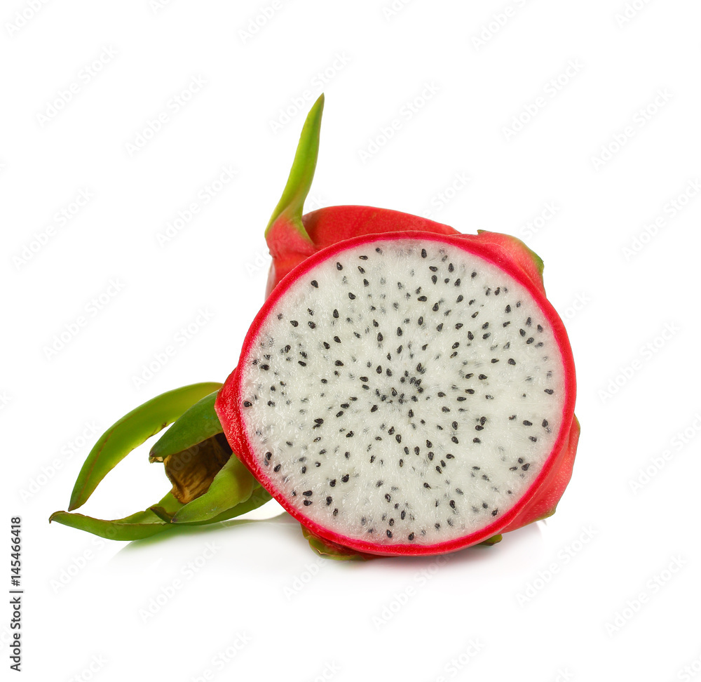 Dragon fruit isolated on white background Dragon fruit isolated on white background