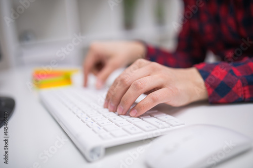 Woman working in office