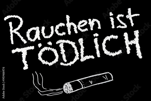 Rauchen ist tödlich photo