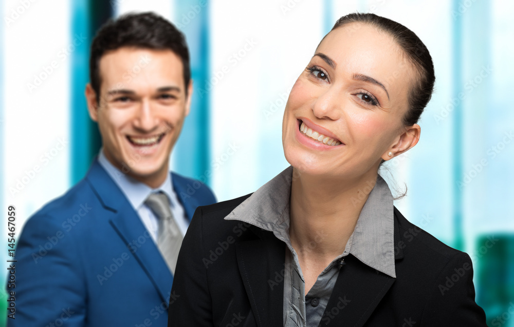 Business colleagues in an office Business colleagues in an office