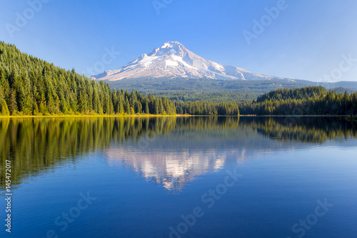 Mount Hood on a Sunny Day