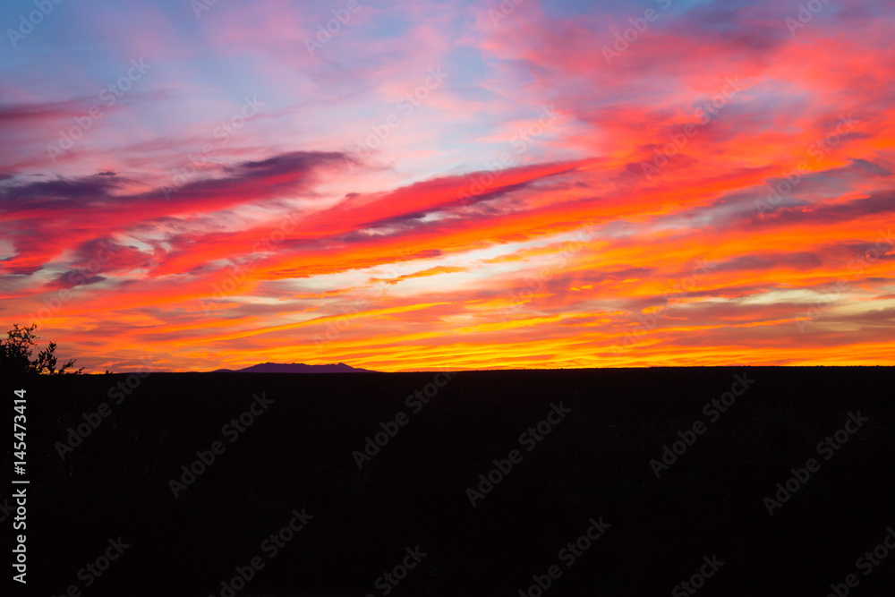 Fototapeta premium Sunset from South Africa