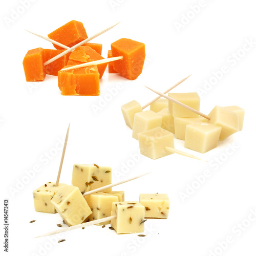 Cubes de fromage / Gouda et mimolette