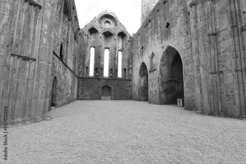 Interior of the Cathedral at the Rock of Cashel Interior of the Cathedral at the Rock of Cashel