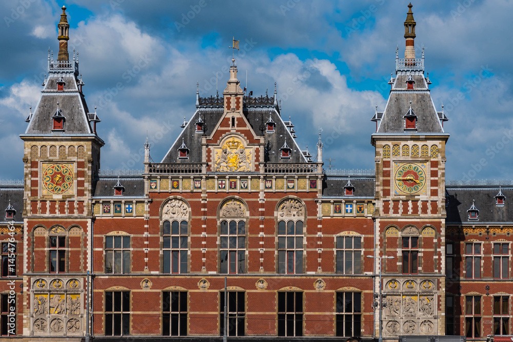 Obraz premium Centraal Station Amsterdam
