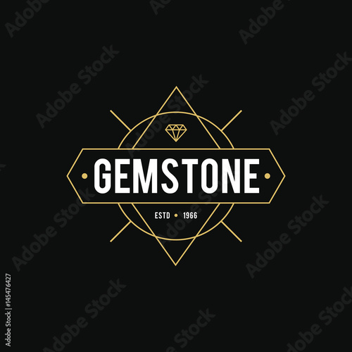 Luxury Diamond and Jewelry Vintage label