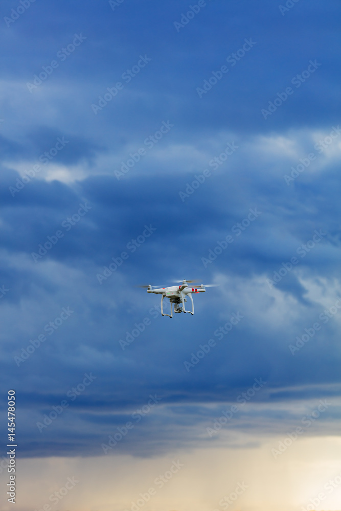 View on multicopter flight View on multicopter flight