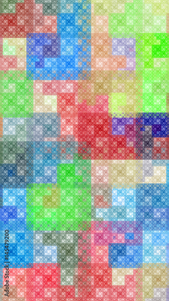 Colorful pattern fractal background Colorful pattern fractal background