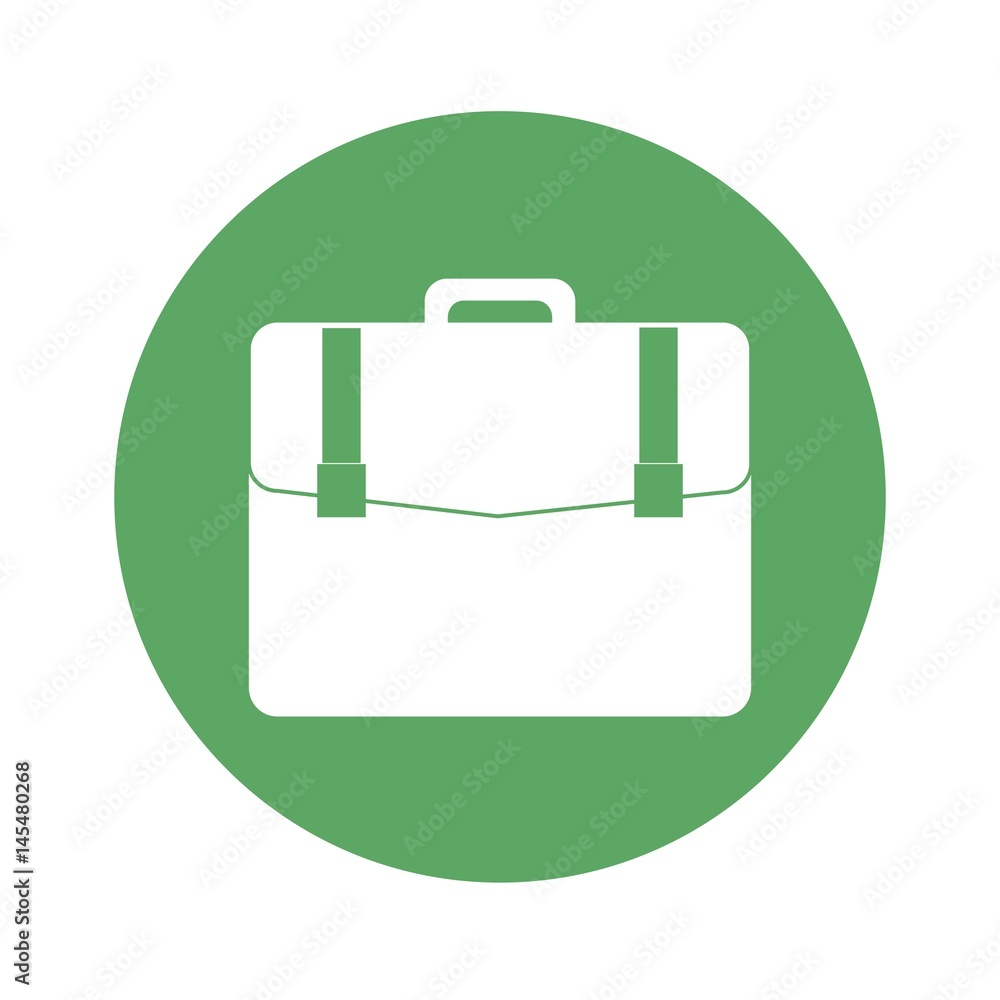 briefcase icon over white background. vector illustration briefcase icon over white background. vector illustration