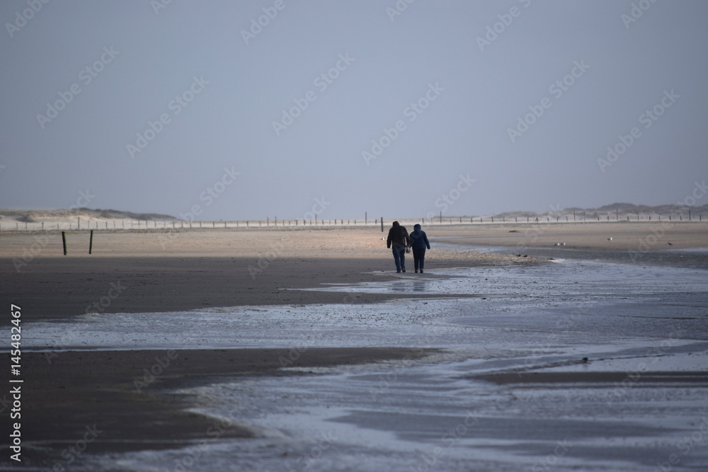 Abendspaziergang an der Nordseeküste, stille Momente Abendspaziergang an der Nordseeküste, stille Momente