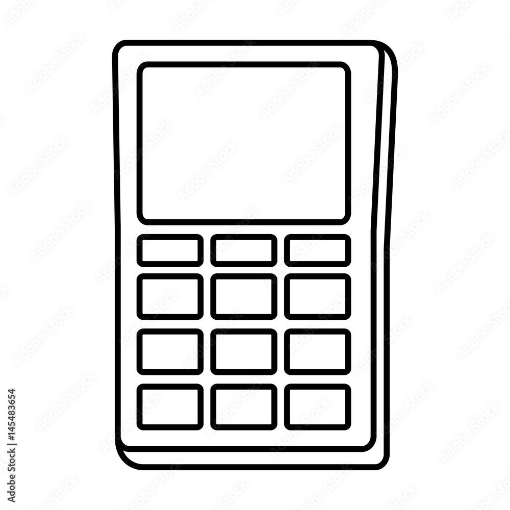 dataphone device icon over white background. vector illustration dataphone device icon over white background. vector illustration