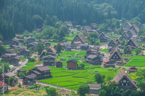 Historical Japanese Village - Shirakawago photo