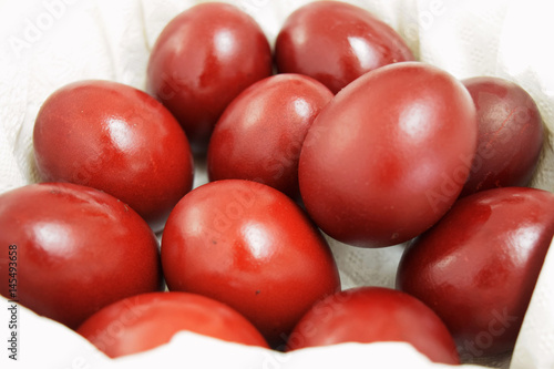 Easter Red Eggs